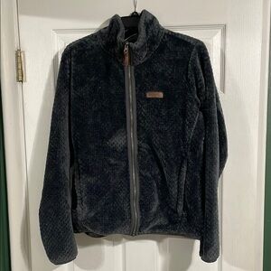 Columbia Cozy Dark Gray Fleece Jacket